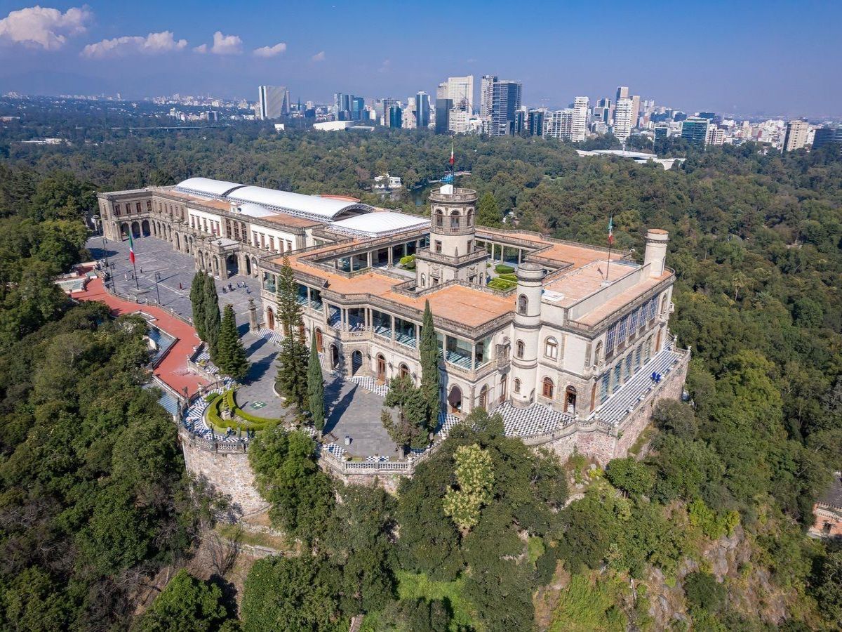 Chapultepec Castle overlooking Mexico City